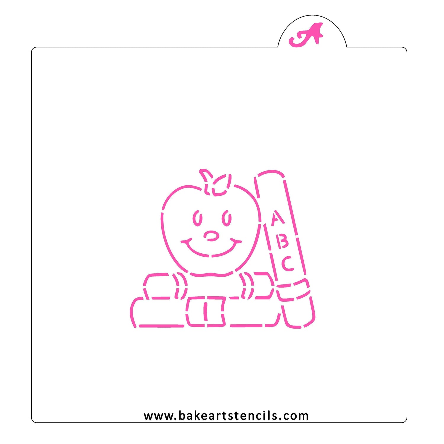 School Set PYO Cookie Stencil
