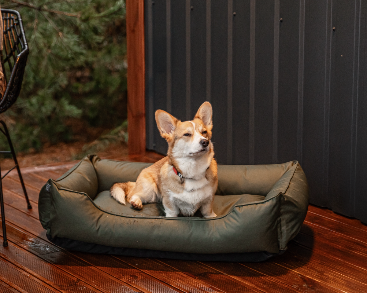 Chester & Lee | Waterproof Sleeper Dog Bed Green by Chester & Lee, product image 4