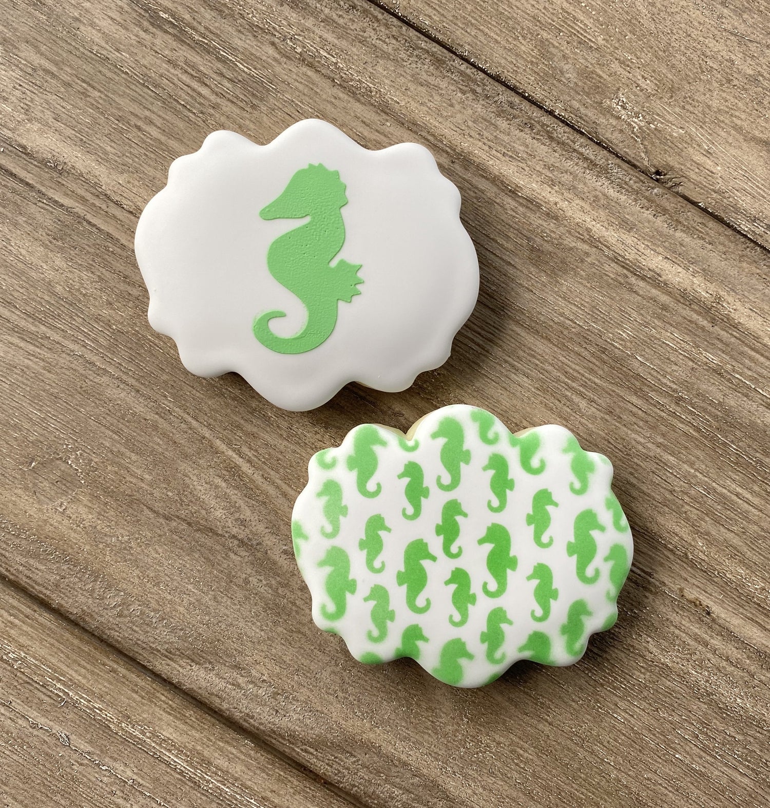 Seahorse Cookie Stencil
