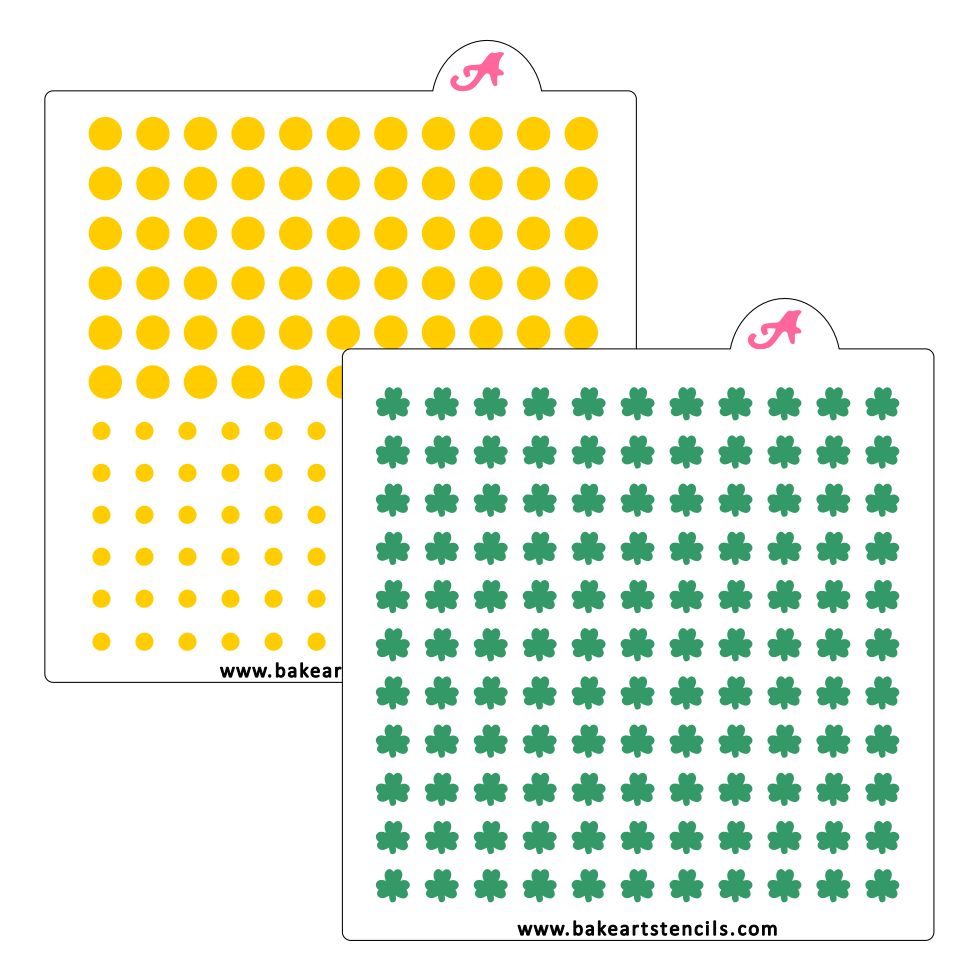 Shamrock Sprinkles Stencil