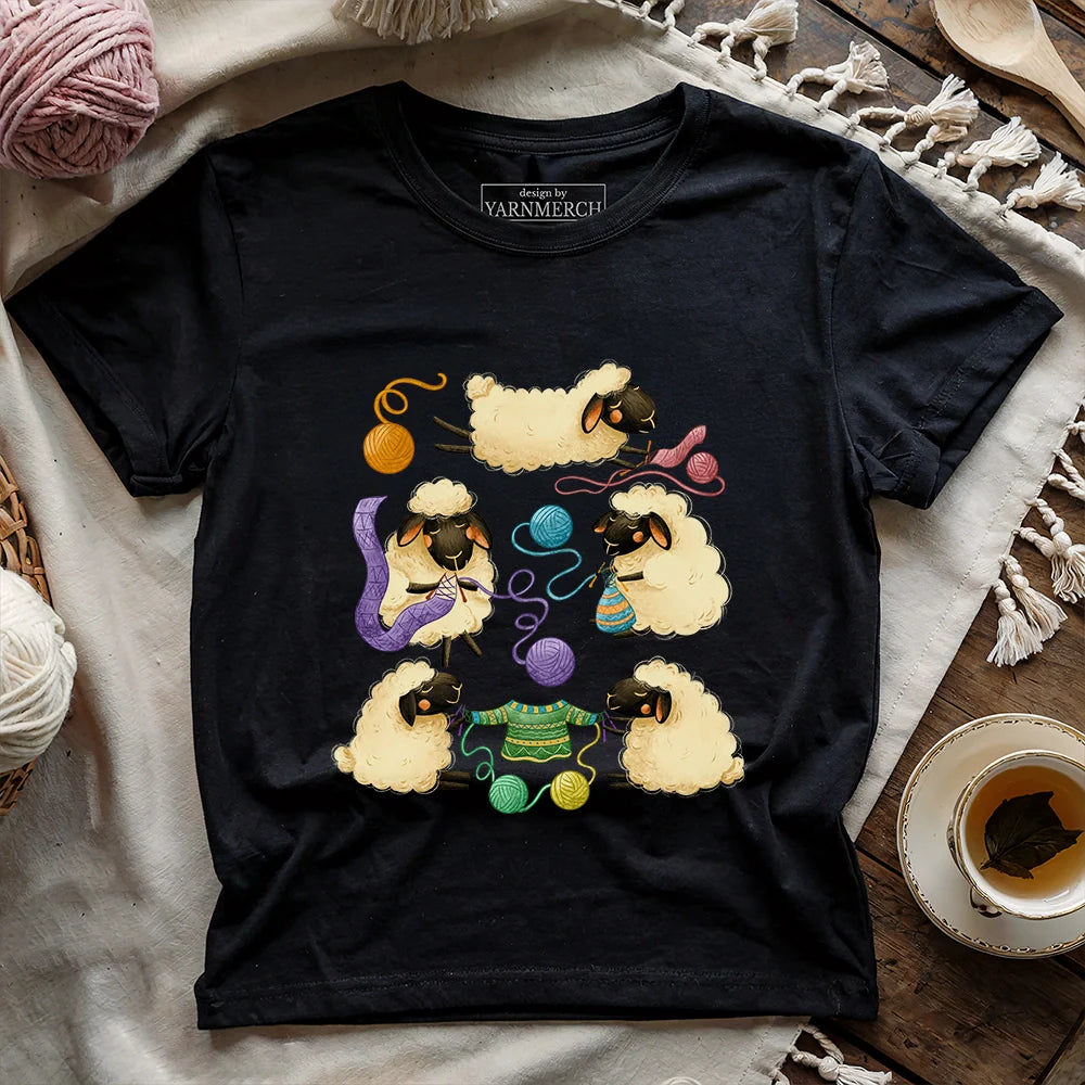 We're Sheep Knitters T-shirt