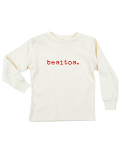 Besitos Organic Kids T-Shirt Long Sleeve by Tenth & Pine