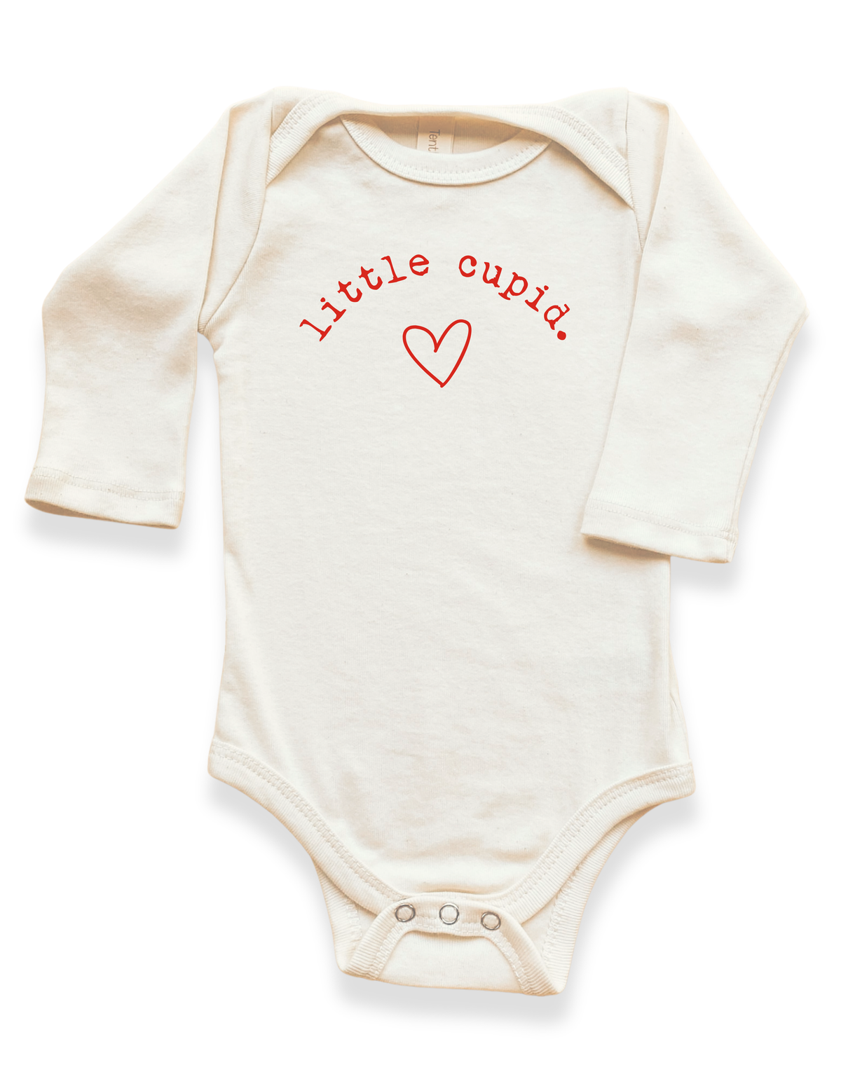 Little Cupid Organic Baby Bodysuit Long Sleeve by Tenth & Pine