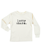 Lucky Charm Organic Kids T-Shirt Long Sleeve by Tenth & Pine