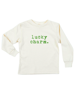 Lucky Charm Organic Kids T-Shirt Long Sleeve by Tenth & Pine, product image 2