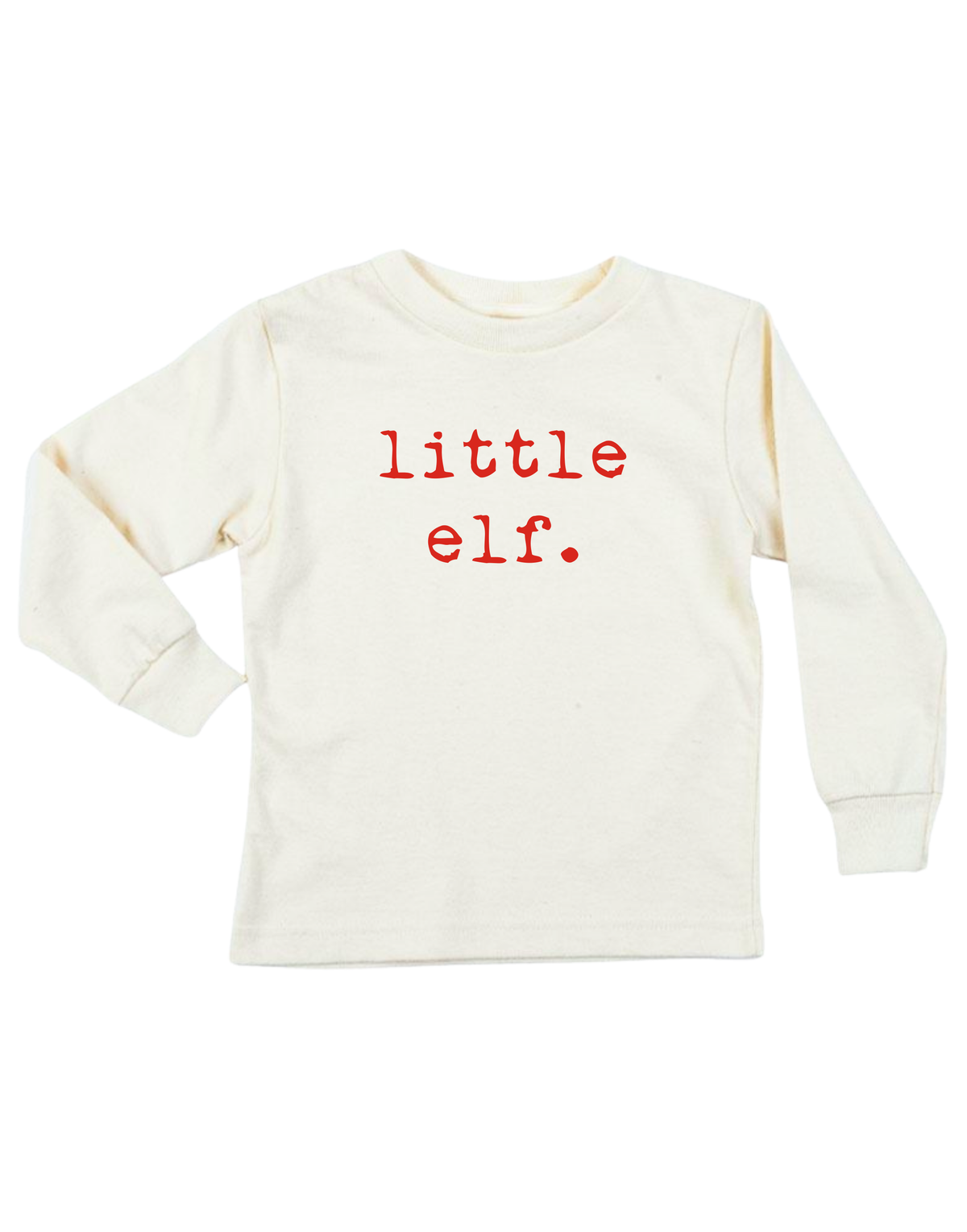 Little Elf Organic Kids T-Shirt Long Sleeve by Tenth & Pine