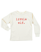 Little Elf Organic Kids T-Shirt Long Sleeve by Tenth & Pine