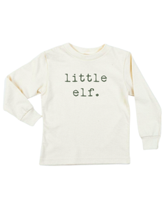 Little Elf Organic Kids T-Shirt Long Sleeve by Tenth & Pine, product image 2