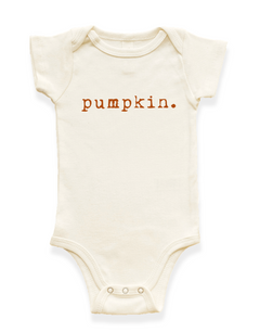 Pumpkin Organic Baby Bodysuit by Tenth & Pine