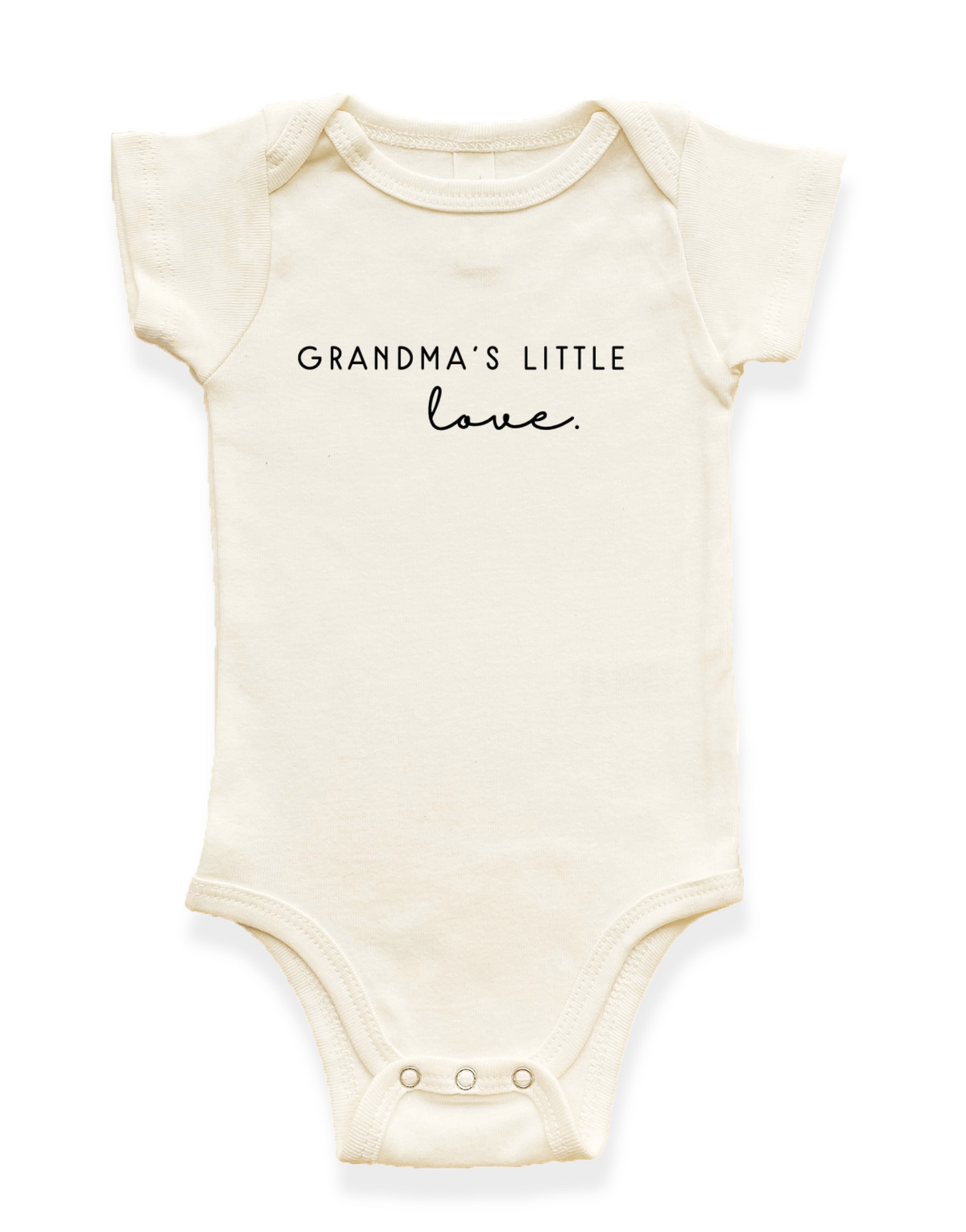 Grandma's Little Love Organic Baby Bodysuit by Tenth & Pine