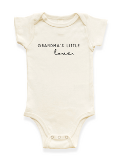 Grandma's Little Love Organic Baby Bodysuit by Tenth & Pine