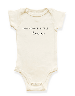 Grandpa's Little Love Organic Baby Bodysuit by Tenth & Pine