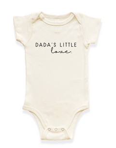 Dada's Little Love Organic Baby Bodysuit by Tenth & Pine