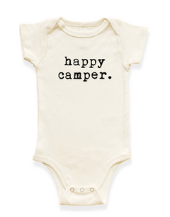 Happy Camper Organic Baby Bodysuit by Tenth & Pine