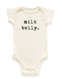 Milk Belly Organic Baby Bodysuit by Tenth & Pine