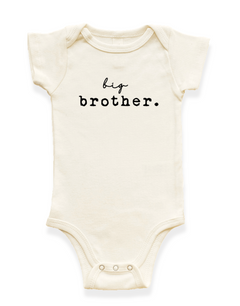 Big Brother Organic Baby Bodysuit by Tenth & Pine