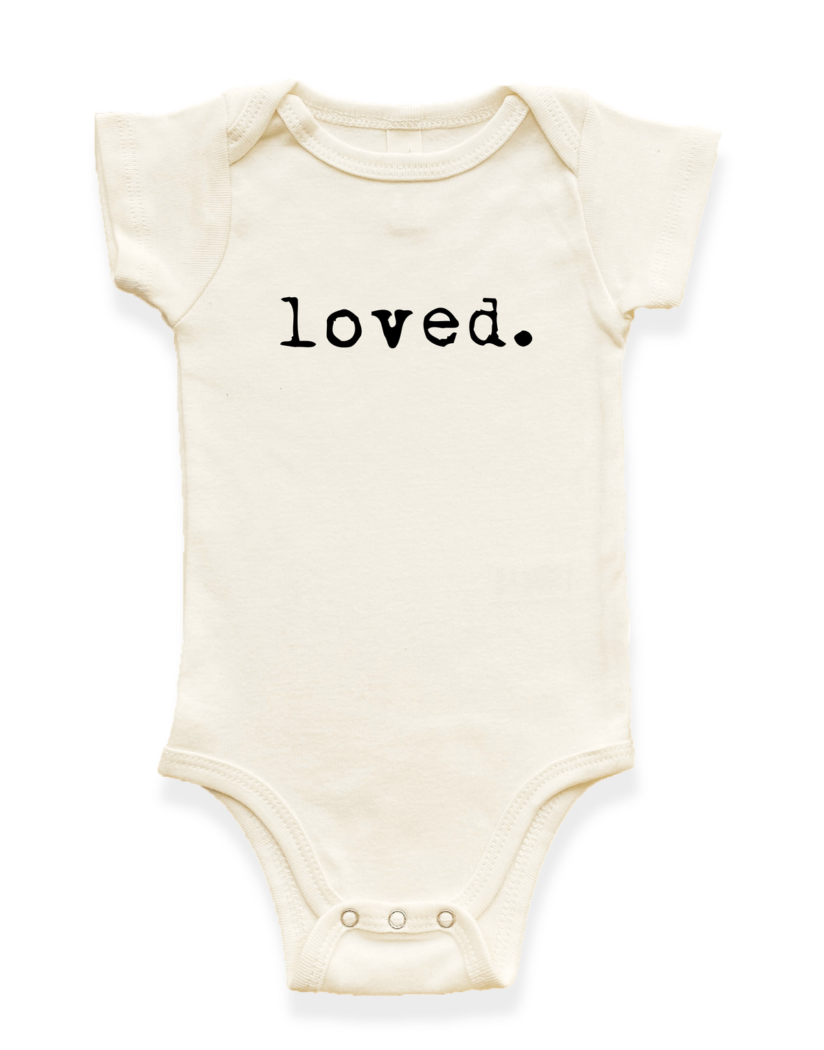 Loved Organic Baby Bodysuit by Tenth & Pine
