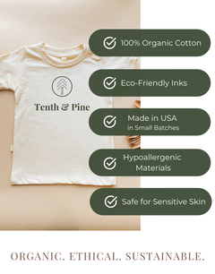 Little Amore Organic Kids T-shirt by Tenth & Pine, product image 6