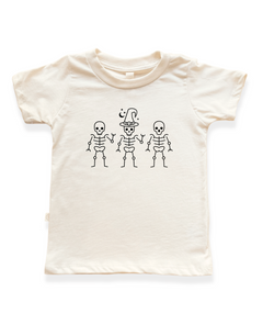 Skeletons Organic Kids T-Shirt by Tenth & Pine