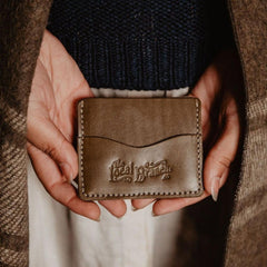 Leather Slim Wallet - USA Made by The Local Branch, product image 3