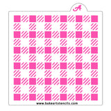 Small Buffalo Plaid Stencil