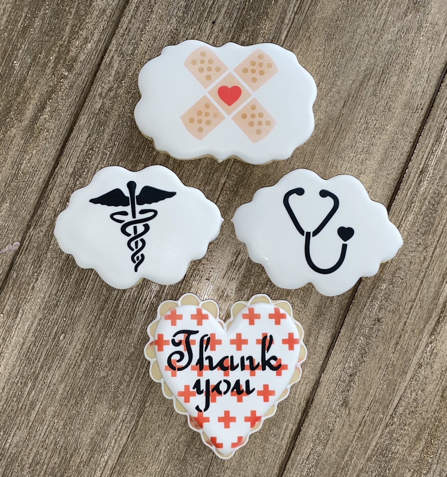 Small Plus Pattern Stencil