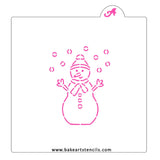 Snowy Snowman PYO Stencil