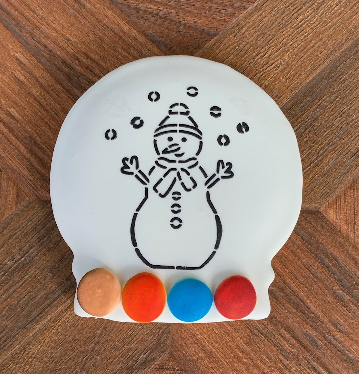 Snowy Snowman PYO Stencil