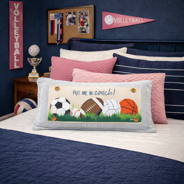 ALL SPORTS PANEL ONLY: RECTANGLE All Sports Superbowl Winter Spring Summer Fall Football Basketball, Baseball, Soccer, Volleyball Super Bowl Autumn; SPORTS PANEL