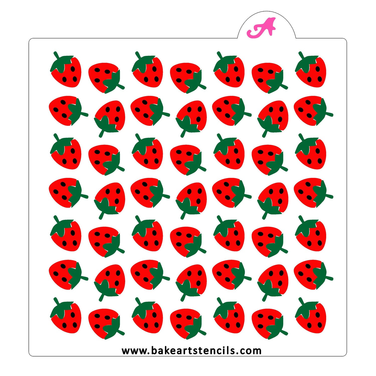Strawberry Stencil Set
