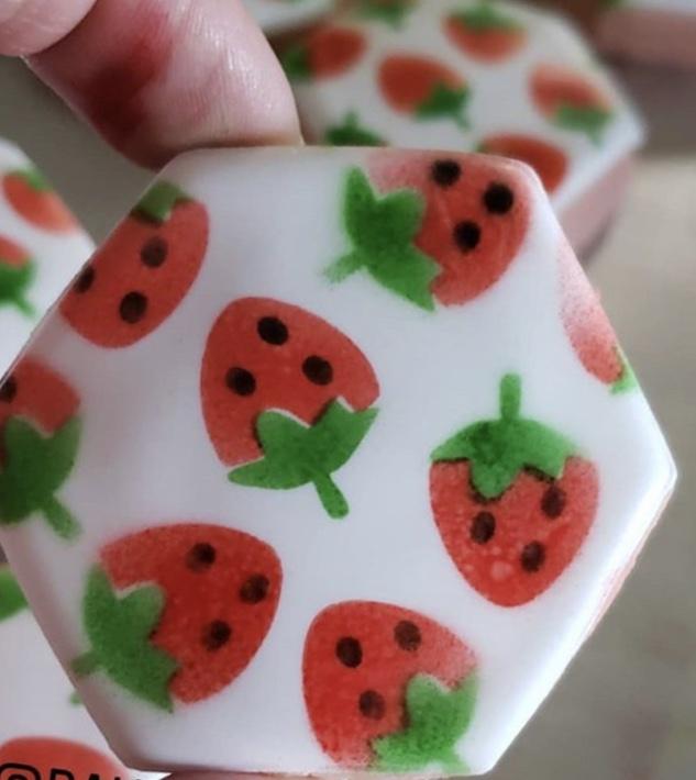 Strawberry Stencil Set