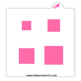 Square Shape Creators Cookie Stencil
