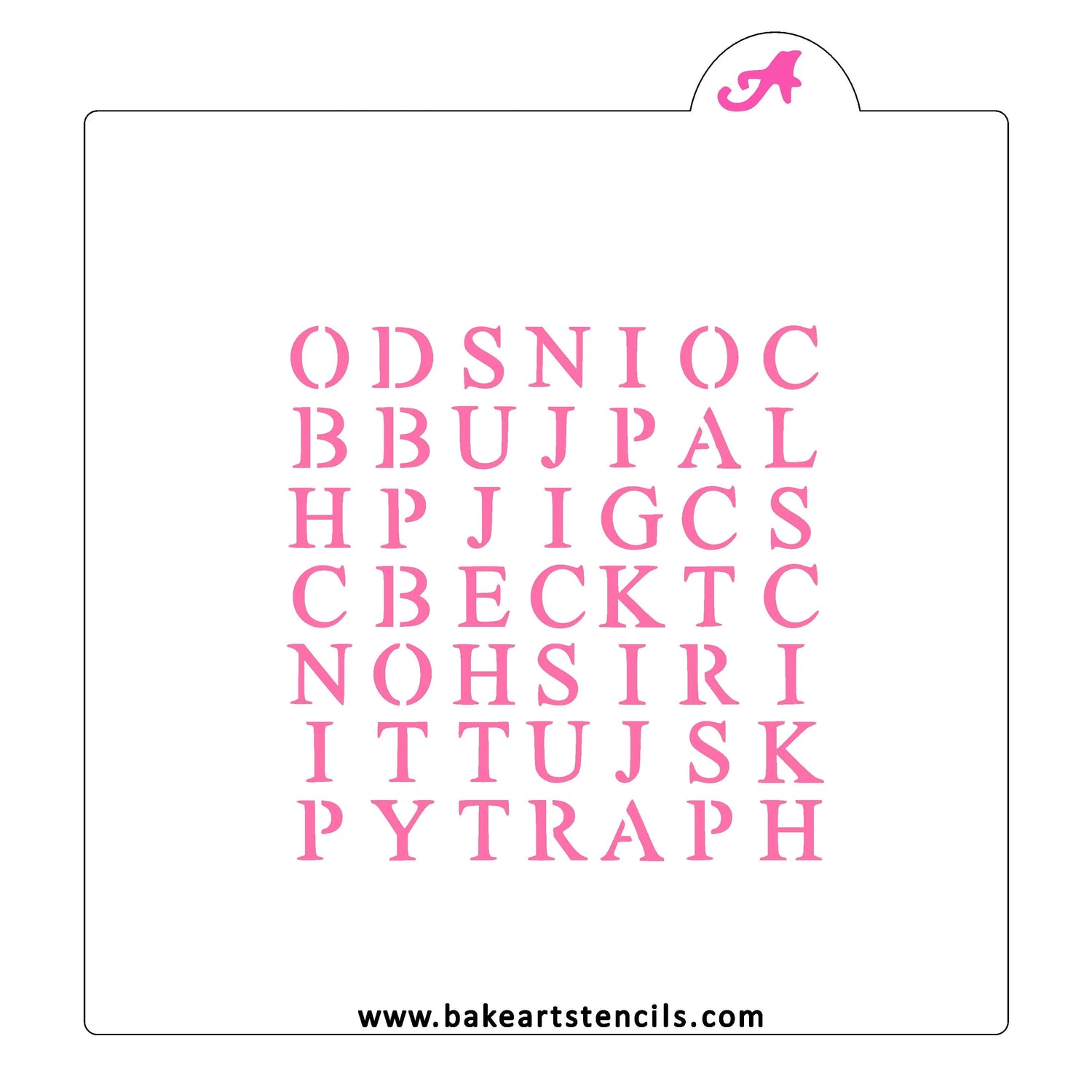 St. Patrick's Day Word Search Stencil