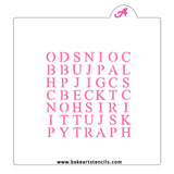 St. Patrick's Day Word Search Stencil