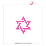 Star of David Cookie Stencil