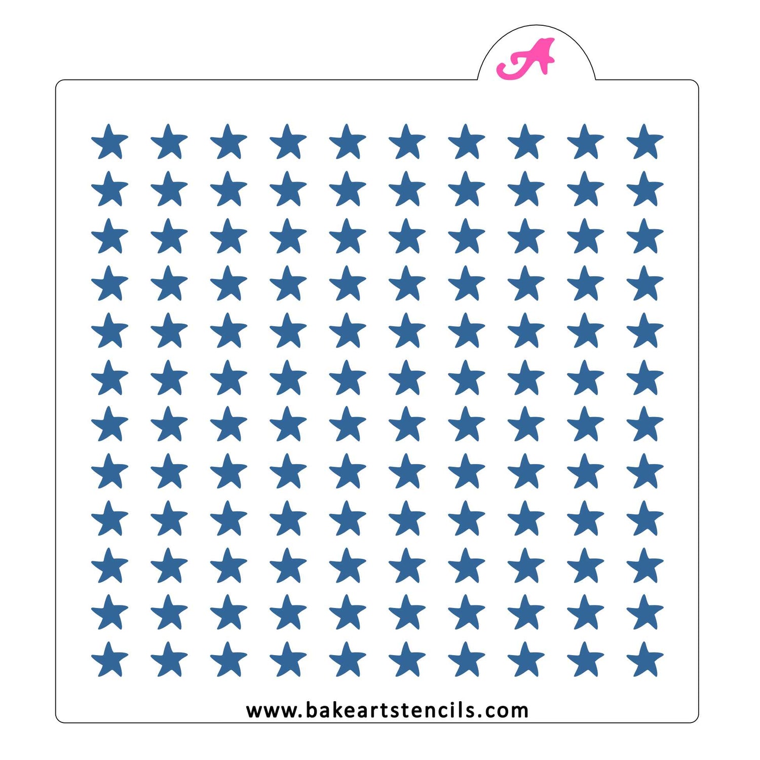 Starfish Sprinkles Stencil
