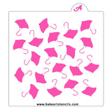 Stingray Pattern Cookie Stencil