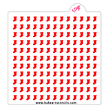 Stocking Sprinkles Stencil