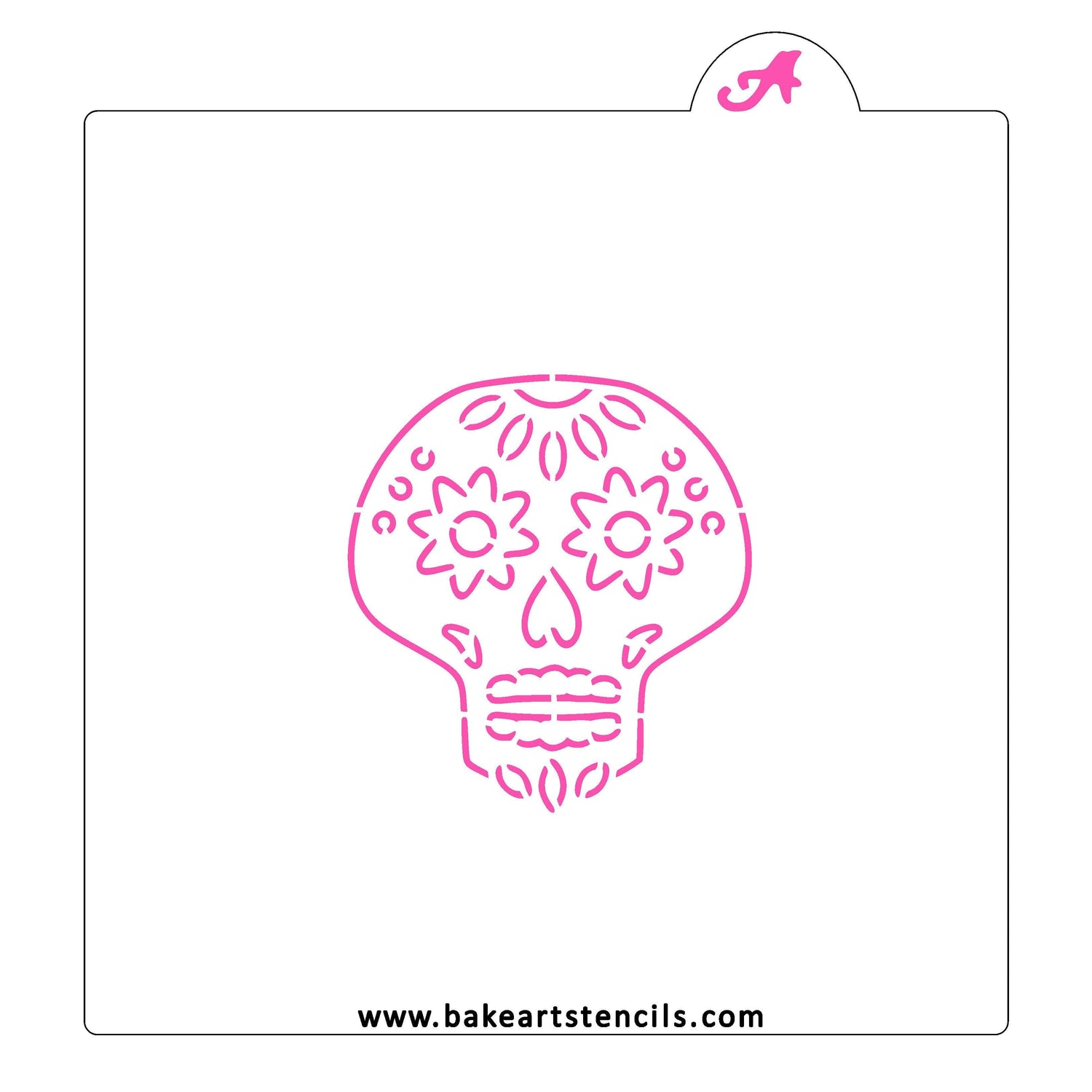 Sugar Skull PYO Cookie Stencil
