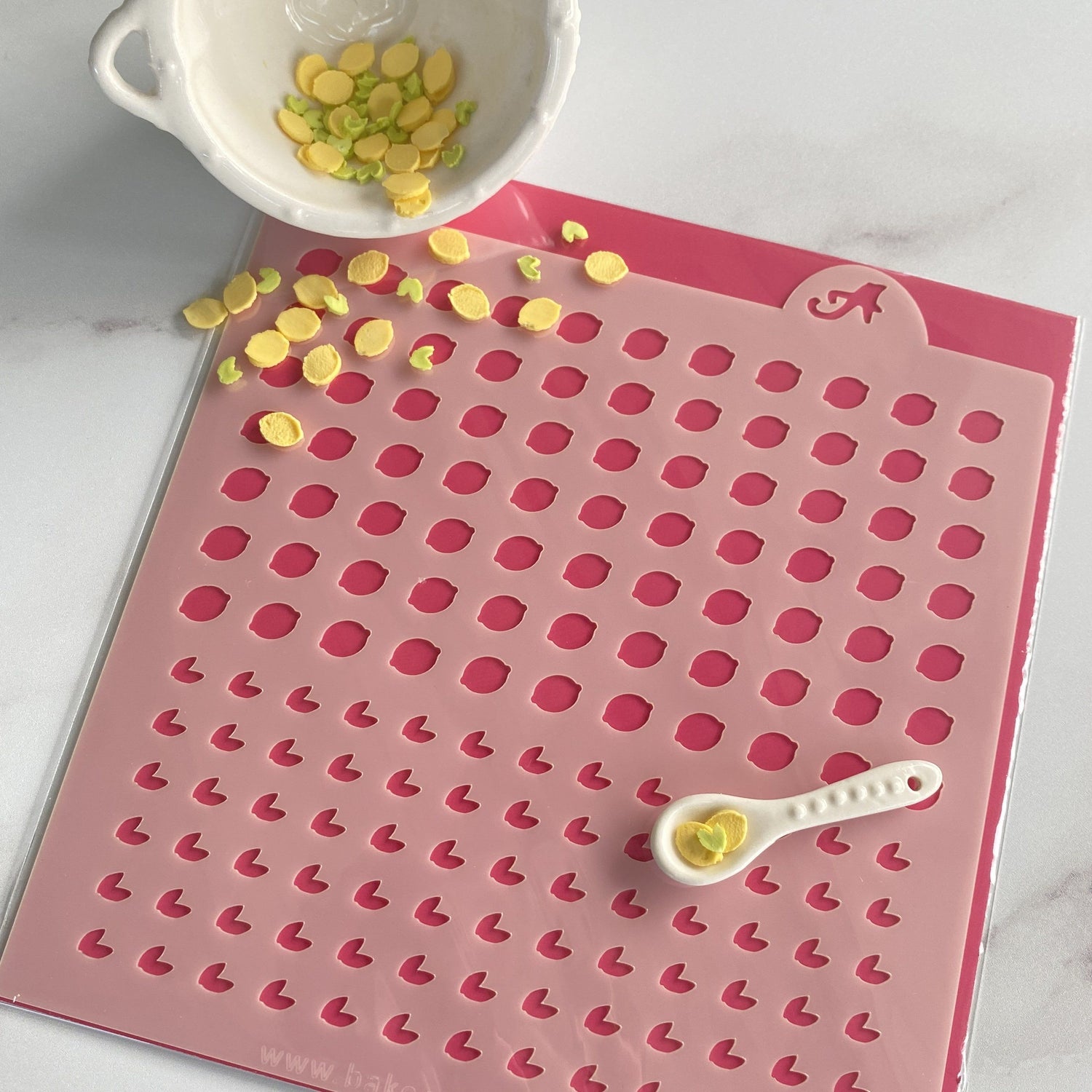 Lemon Sprinkles Stencil