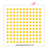 Sun Sprinkles Stencil