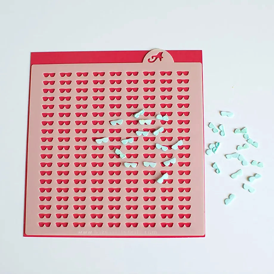 Sunglasses Sprinkles Stencil