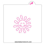 Sunshine Smile PYO Stencil