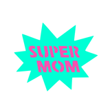 Superhero Mom Stencil Set