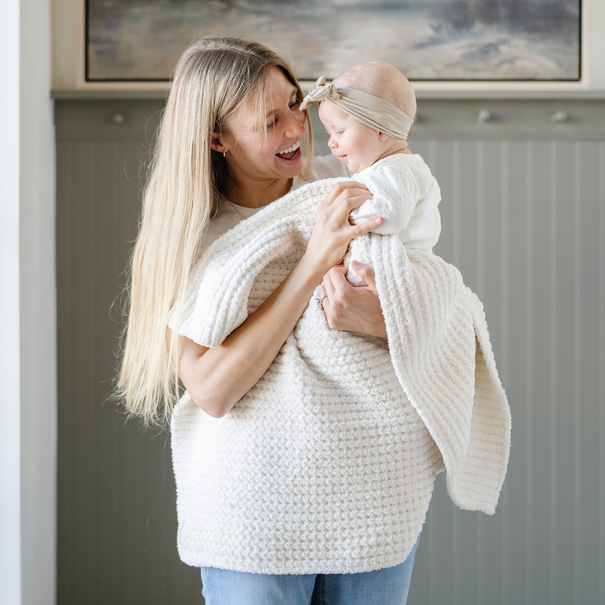 Waffle Knit Receiving Blankets by Saranoni, product image 27