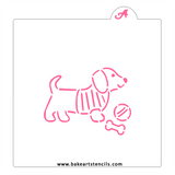 Sweater Puppy PYO Cookie Stencil