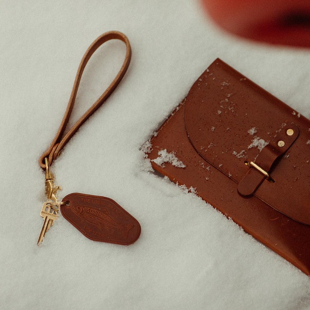 Leather Key Clip Loop - USA Made by The Local Branch, product image 3