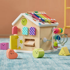 Brain & Hands Playset — Montessori Box (4–6 Months) + Activity Cube by Tiny Land INC, product image 9