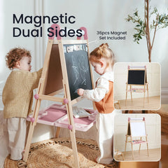 Tiny Land® Pink Magnitales Easel & Paper Roll Set by Tiny Land INC, product image 4