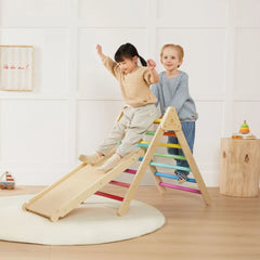 Tiny Land® 7-in-1 Rainbow Climbing Set with Play Pad by Tiny Land INC, product image 7